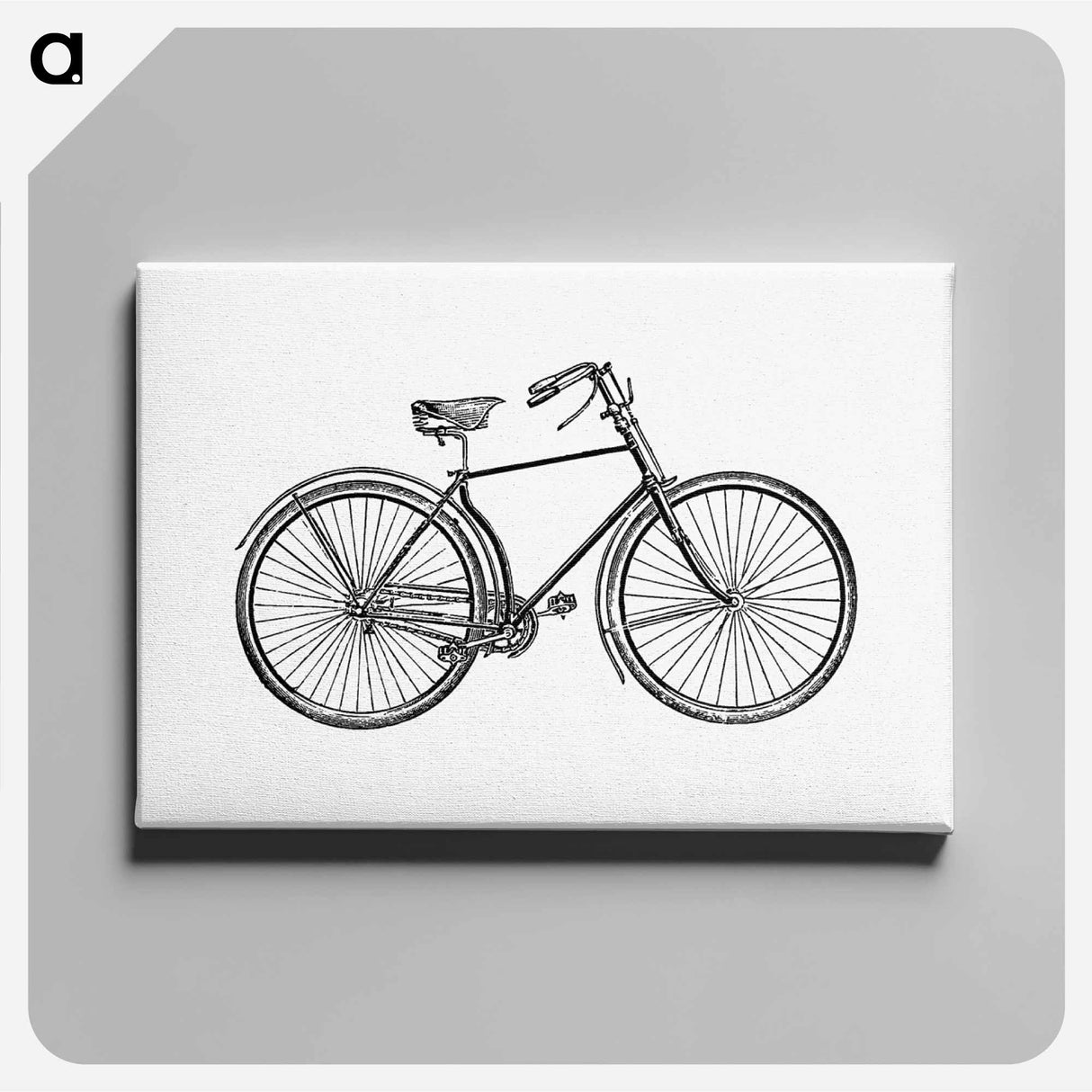 アートパネル-Vintage Bicycle from Where to Buy at Coventry
 - 大英図書館 Canvas.