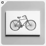 アートパネル-Vintage Bicycle from Where to Buy at Coventry
 - 大英図書館 Canvas.