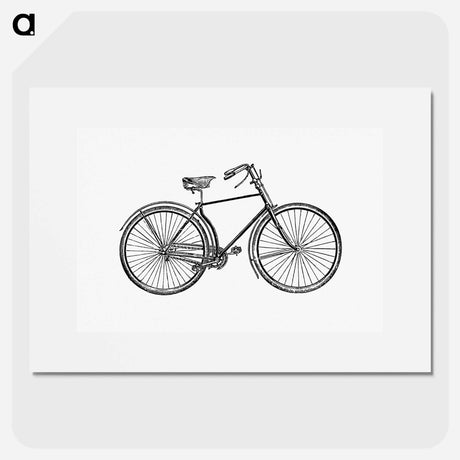 アートポスター-Vintage Bicycle from Where to Buy at Coventry
 - 大英図書館 Poster.