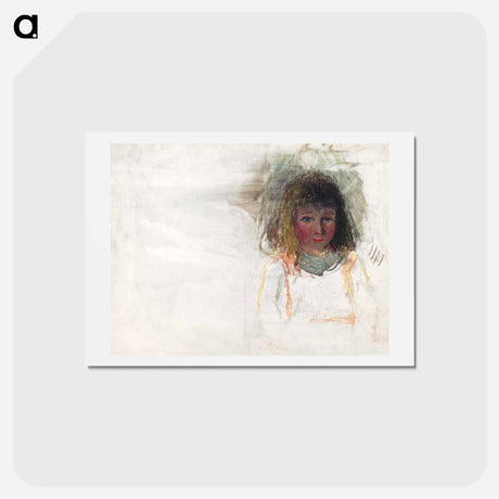 アートポストカード-The Artist's Son Georges - カミーユ ピサロ Postcard.