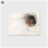 アートポストカード-The Artist's Son Georges - カミーユ ピサロ Postcard.