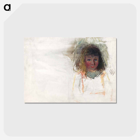 アートポストカード-The Artist's Son Georges - カミーユ ピサロ Postcard.