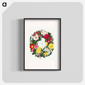 アートポスター-A Wreath of Roses
 - クリーブランド美術館 Poster.