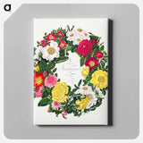 アートパネル-A Wreath of Roses
 - クリーブランド美術館 Canvas.