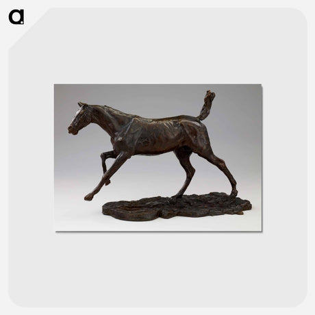 アートポストカード-The title is "This work". - エドガー ドガ Postcard.