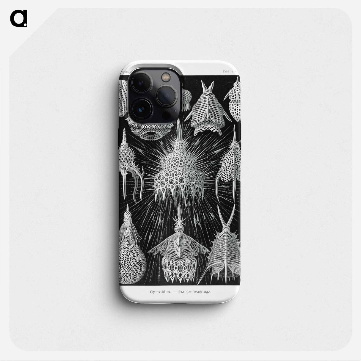 Crytoidea–Flaschenstrahlinge - エルンスト ヘッケル Phone Case.