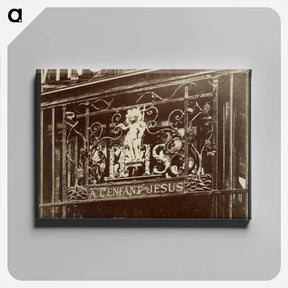 アートパネル-A l'Enfant Jésus, rue de Bourdonnais 33
 - ウジェーヌ アジェ Canvas.