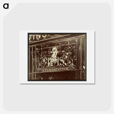アートポストカード-A l'Enfant Jésus, rue de Bourdonnais 33
 - ウジェーヌ アジェ Postcard.