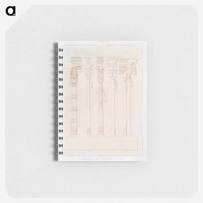 アートメモ帳-Egyptian Columns and Aedicules
 - エジプト美術史 Memo.