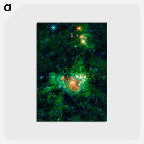 アートポストカード-NGC Nebula
 - ハッブル画像 Postcard.