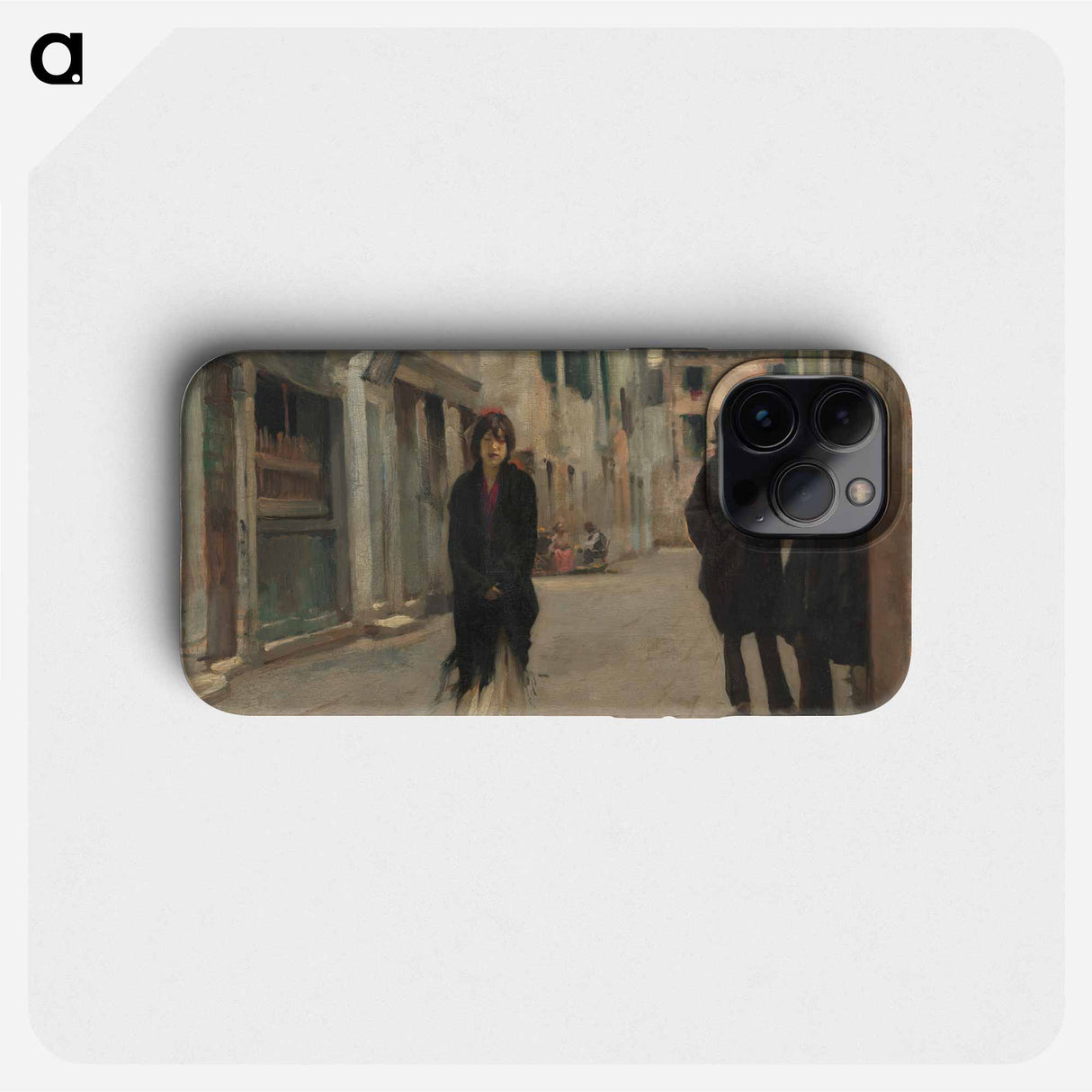 Street in Venice - ジョン シンガー サージェント Phone Case.