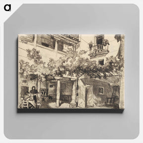 アートパネル-Delightful Pictures of Domestic Life, Alcalá
 - ジョセフ ペネル Canvas.