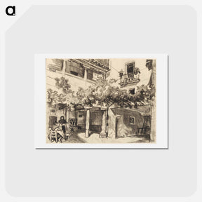 アートポストカード-Delightful Pictures of Domestic Life, Alcalá
 - ジョセフ ペネル Postcard.