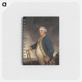 アートメモ帳-Portrait of Admiral Augustus Keppel - ジョシュア レノルズ Memo.