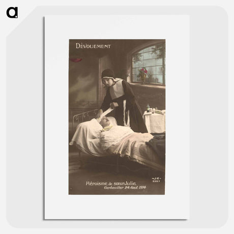 アートポスター-Dévouement
 - 国立医学図書館 Poster.