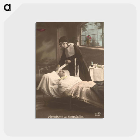 アートポストカード-Dévouement
 - 国立医学図書館 Postcard.