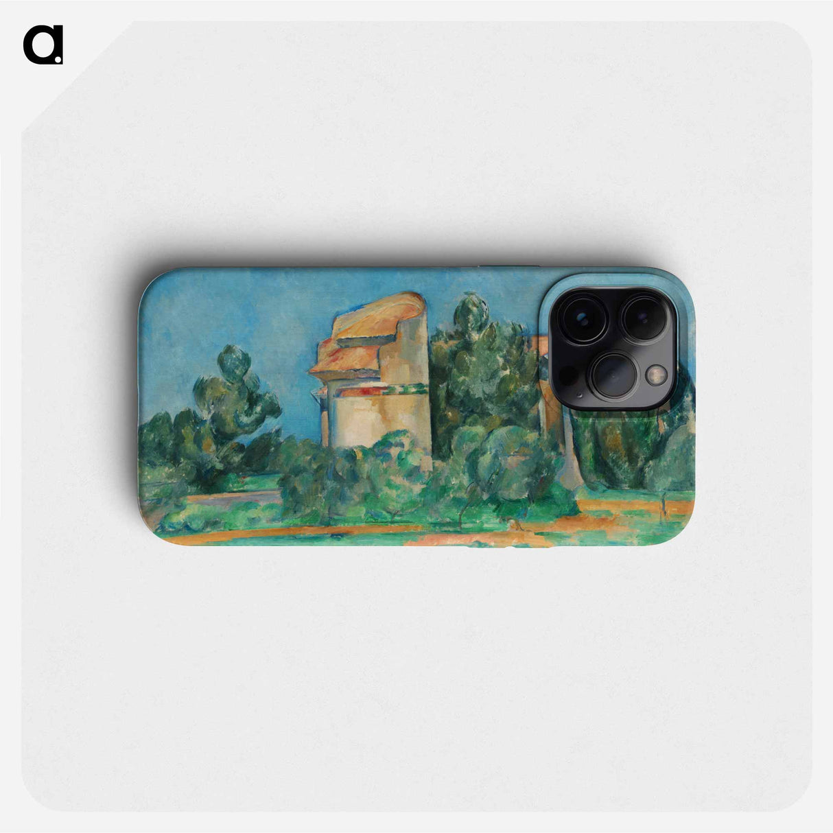 The Pigeon Tower at Bellevue - Paul Cezanne Phone Case.