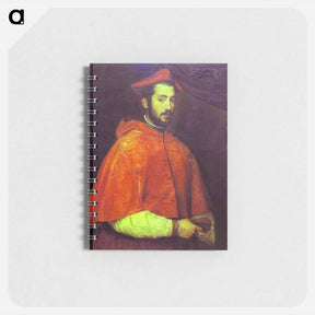 アートメモ帳-Portrait of Cardinal Alessandro Farnese - ティツィアーノ ヴェチェッリオ Memo.
