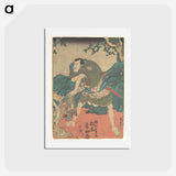 アートポストカード-Utagawa Kunisada Print
 - 歌川 国貞 Postcard.