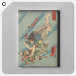 アートパネル-Genshogô fighting under water - 歌川 国芳 Canvas.
