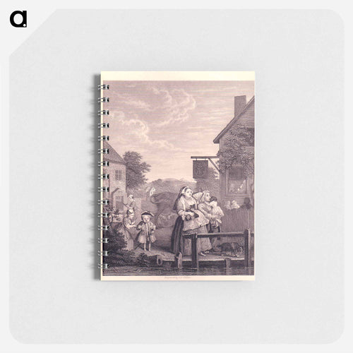 Times of the Day: Evening - ウィリアム ホガース Memo.