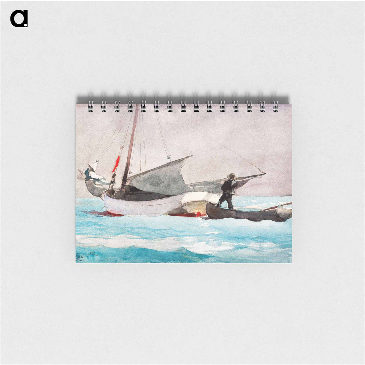 Stowing Sail - ウィンスロー ホーマー Memo.
