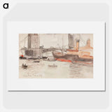 Londonpart of a sketchbook - アルバート エーデルフェルト Poster.