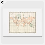 The Story of Atlantis - アンティーク地図 Poster.