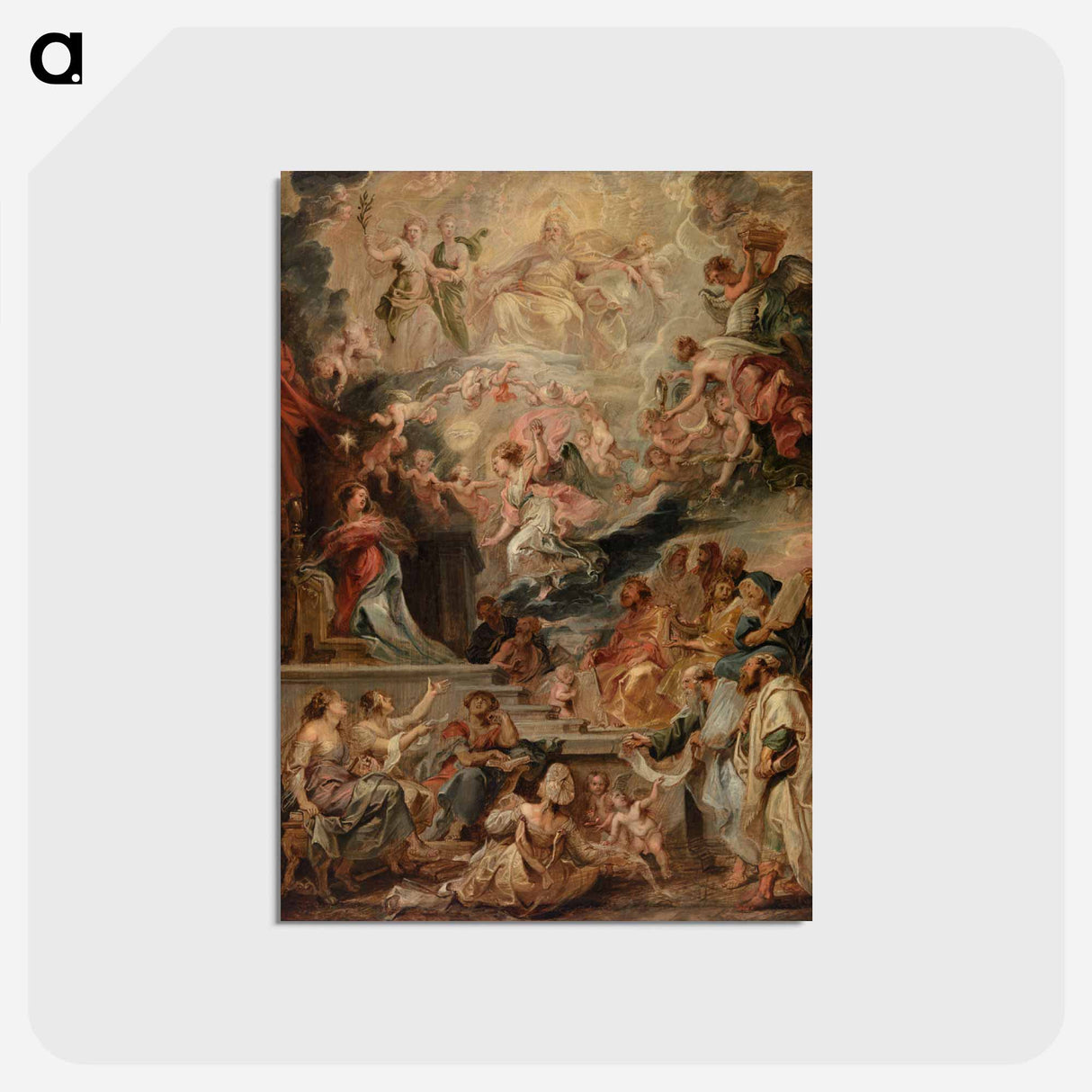 アートポストカード-The Incarnation as Fulfillment of All the Prophecies
 - バーンズ・コレクション Postcard.
