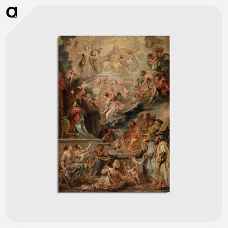 アートポストカード-The Incarnation as Fulfillment of All the Prophecies
 - バーンズ・コレクション Postcard.