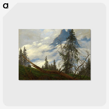 2-42_Caspar-David-Friedrich_postcard