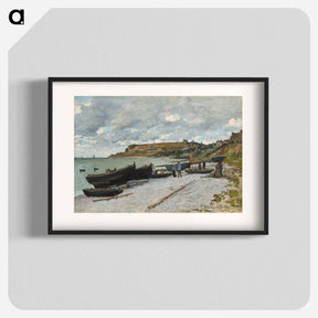 アートポスター-Claude Monet's Sainte-Adresse - クロード モネ Poster.
