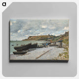 Claude Monet's Sainte-Adresse - クロード モネ Canvas.