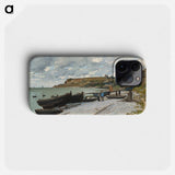 Claude Monet's Sainte-Adresse - Claude Monet Phone Case.