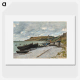 Claude Monet's Sainte-Adresse - Claude Monet Poster.