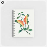 アートメモ帳-Rose Bush and Butterfly
 - クリーブランド美術館 Memo.