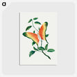 アートポストカード-Rose Bush and Butterfly
 - クリーブランド美術館 Postcard.