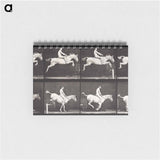 アートメモ帳-Bareback Hurdle Jump
 - エドワード マイブリッジ Memo.