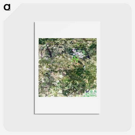 アートポストカード-Rio Tinto, Southwestern Spain
 - 上空からの地球 Postcard.