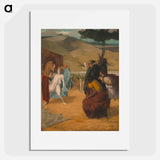 Alexander and Bucephalus - Edgar Degas Poster.