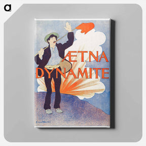 アートパネル-Aetna Dynamite - エドワード ペンフィールド Canvas.