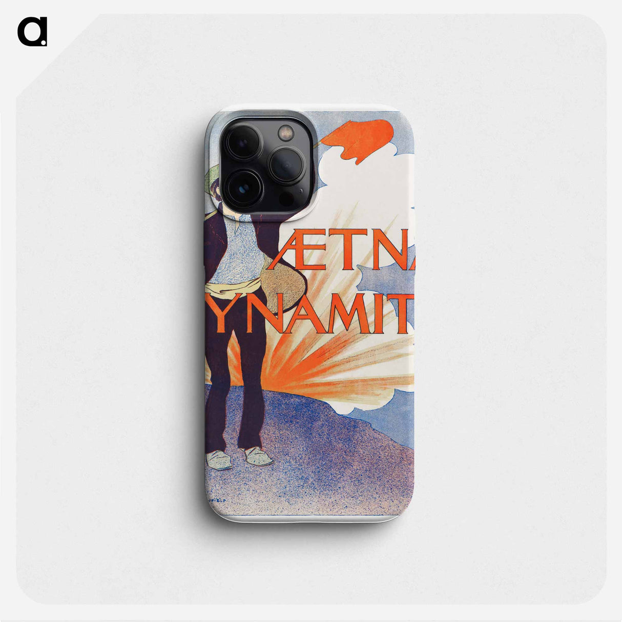 Aetna Dynamite - Edward Penfield Phone Case.