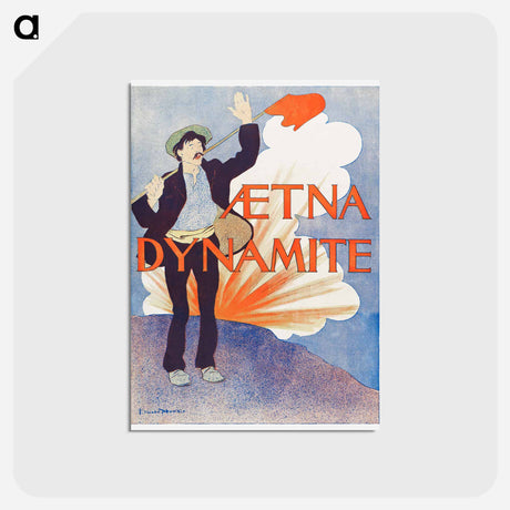 アートポストカード-Aetna Dynamite - エドワード ペンフィールド Postcard.