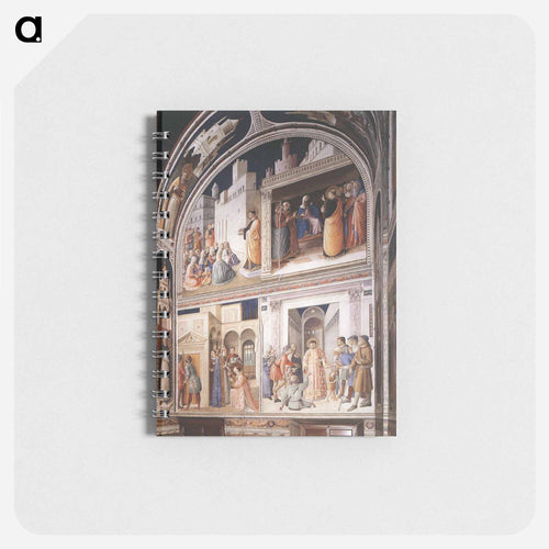 Scenes from the Lives of Sts. Lawrence and Stephen - フラ アンジェリコ Memo.