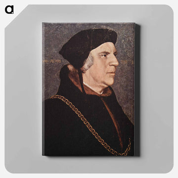 Sir William Butts - ハンス ホルバイン Canvas.