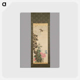 アートポストカード-Chrysanthemums - 神坂 雪佳 Postcard.