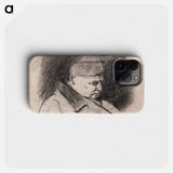 Portrait of the Artist's Father - Paul Cezanne Phone Case.