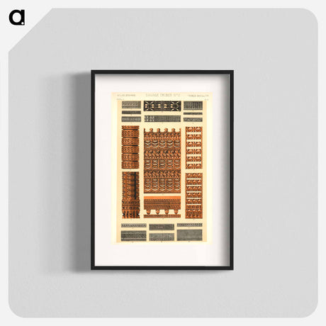 アートポスター-Grammar of Ornament Illustration
 - 装飾の文法 Poster.
