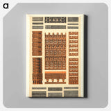 アートパネル-Grammar of Ornament Illustration
 - 装飾の文法 Canvas.