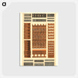 アートポストカード-Grammar of Ornament Illustration
 - 装飾の文法 Postcard.